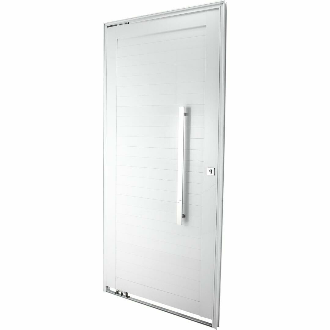 PORTA LAMBRI COM PUXADOR RETO GRANDE 80CM - PIVOTANTE - CRV Portas
